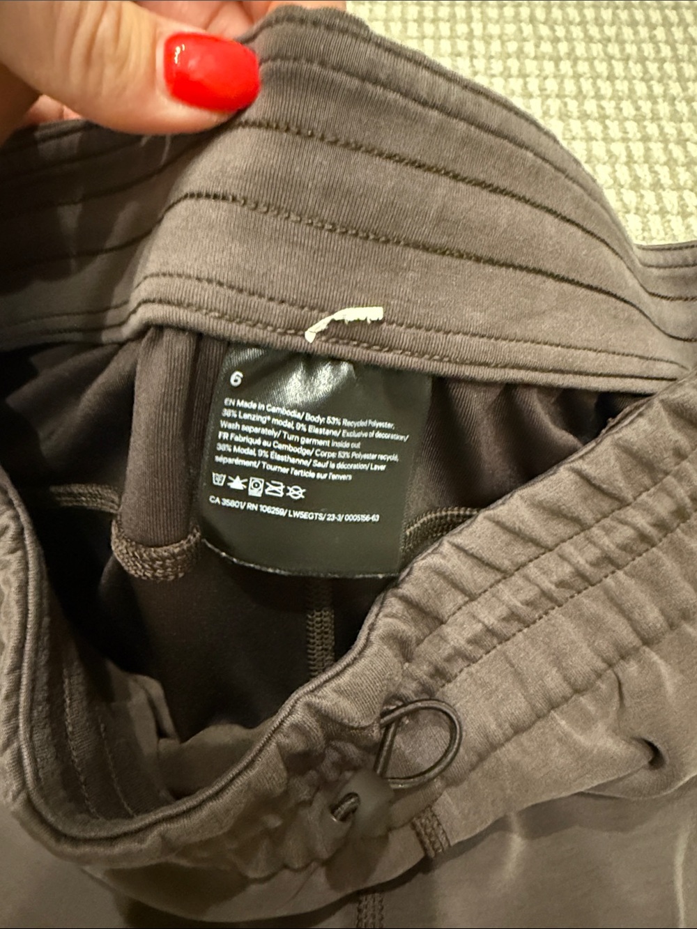 lululemon athletica Straight Leg Pants - Dark Brown - Picture 2 of 3